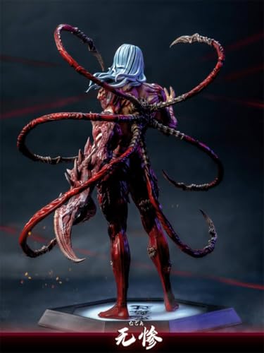 Image of Muzan Kibutsuji Action Figure 30 cm | PVC Anime Figurine Model Statue | High Detailed Demon King Collectible Toy for Desk, Decoration & Gifts
