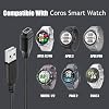 2PACK Charger Cable Compatible with Coros PACE 3, PACE 2, APEX, APEX Pro, VERTIX, VERTIX 2 Smart Watch