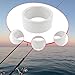 Menolana Fishing Rod Holder Tube Insert Protector Marine Accessory Yacht Rod Rack Bracket Boat Replacement Pole Rack Insert Protector, White
