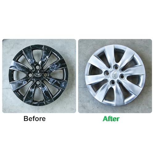 Image of NADAMOO Silver Spray Paint for Wheels, Semi-Gloss