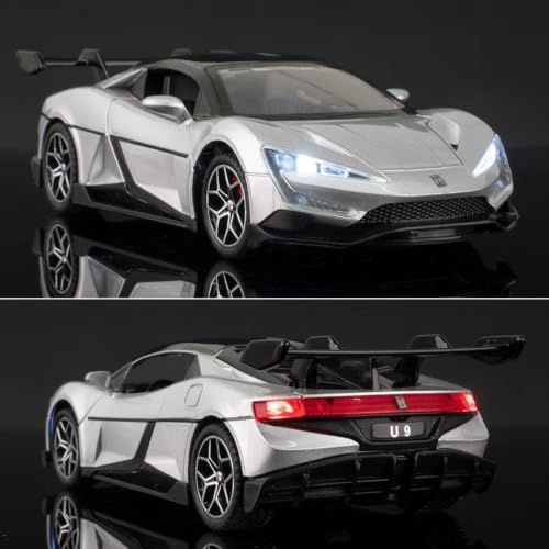 Image of Mashes Metal Diecast Model BYD U9 with Pull Back Action, Openable Doors, Premium Sports Car Toy, Collectible Miniature Vehicle for Kids, Boys, Girls & Car Enthusiasts【Colors as Per Stock】