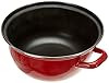 IBILI - Friteuse avec panier et couvercle Korinto, 24 cm, Acier émaillé, Antiadhésif, Compatible avec l’induction