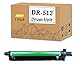 RAQZ DR-512 Drum Unit Compatible for Konica Minolta Bizhub C221S C221 C281 C7122 C7128 Printer 1 Yellow