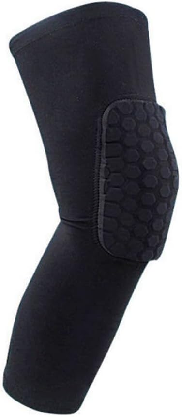 Basketball Honeycomb Anti-collision Knee Pads Meniscus Long Leg Pads Pantyhose Knee Pads(Medium)
