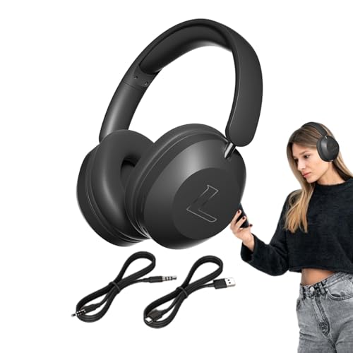 Casque stéréo HiFi Bluetooth longue durée de lecture avec réduction de bruit active
