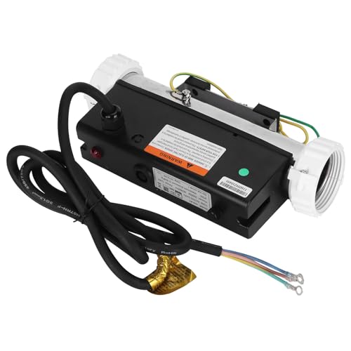 HNBYLMM Riscaldatore per Vasca idromassaggio Spa, riscaldatore per Piscina da 1~3 KW, riscaldatore Elettrico per Vasca idromassaggio, termostato dell'Acqua, per Spa da 340 galloni, Vasca da Bagno,2KW