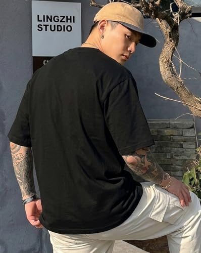 Image of AUSK Men's Half Sleeve Regular Tshirt, Graphic Print Round Neck Tshirt