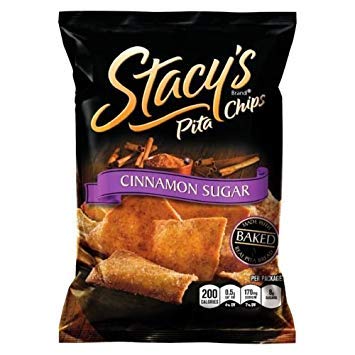 Stacys Cinnamon Sugar Pita Chips, 1.5 Ounce - 24 per case.