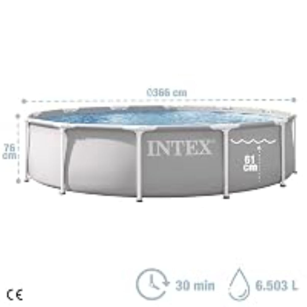 Intex 12Ft X 30In Prism Frame Pool Set