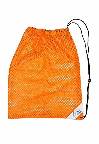 Flipper SwimSafe 1000 Orange Swimming Bag Air and Moisture Permeable 49 x 39 cm Ultra Light Mesh Bag for Transporting Swimming Suits and Swimming Equipment