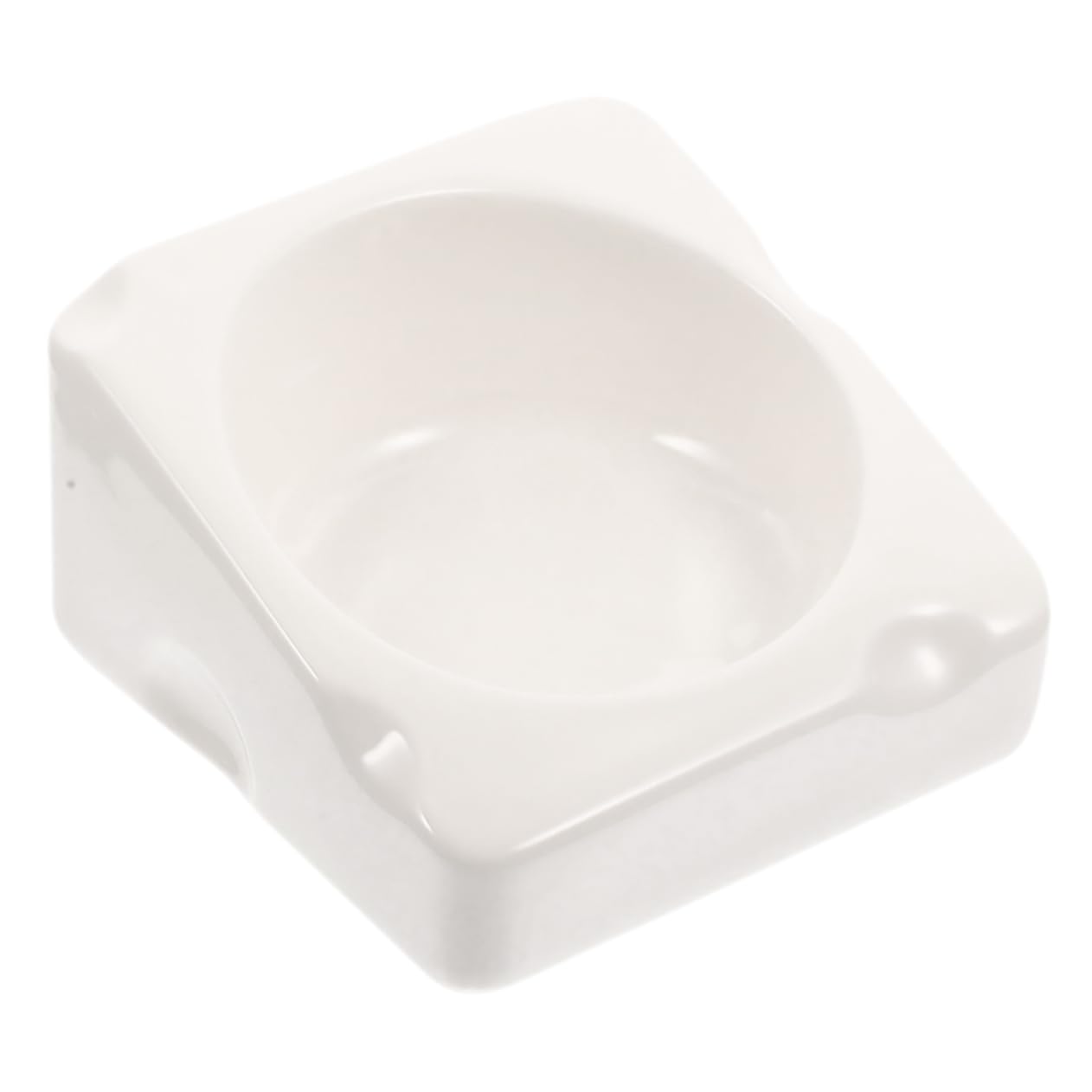 VICASKY Hamster Food Bowl Ceramic Feeding Dish for Pets for Guinea Pigs Chinchillas and Rats Durable Easy to Prevents Spills for Pet Cages