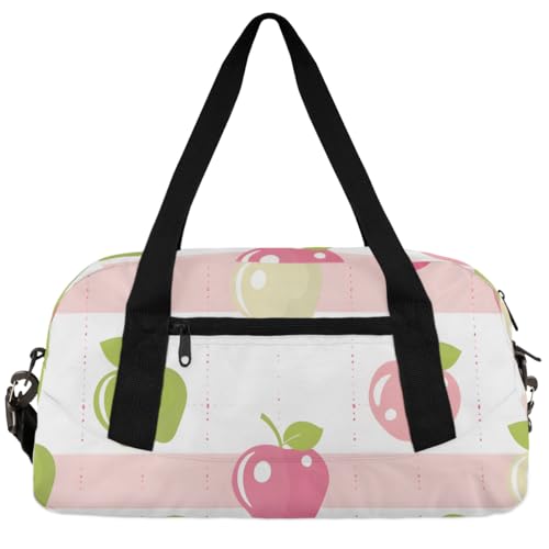 Cute Fruit Patterns Kids Duffle Bag Boys Girls Small Sport Dance Gym Bag for Overnight Travel Weekender Carry On