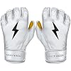BRUCE BOLT White Original Series, Youth Medium - Batter's Kit with Arm Sleeve