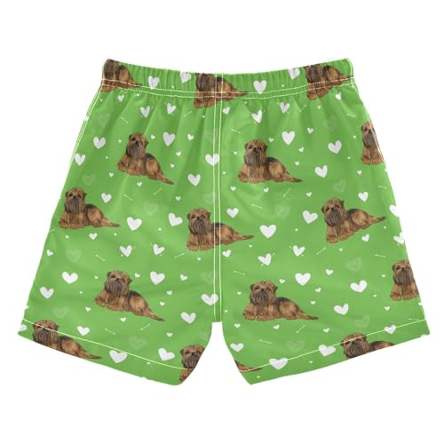 susiyo Boys Swim Trunks Brussels Griffon Toddler Swim Shorts Quick Dry Beach Board Shorts Little Boy Bathing Suits Swimwear2