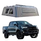 MGHF Hochwertige Hardtop-Ladeflächenabdeckung aus Manganstahl, kompatibel mit Changan Hunter 2023 F70 und Dodge RAM 1500, 2500, 3500 TRX, staubdicht und sicher