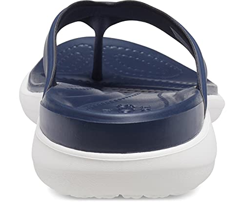 Image of Crocs Capri V Sporty Women Flip Navy UK5