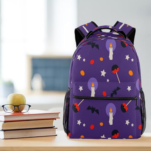 Sac à dos bougie multicolore pour le collège et les loisirs