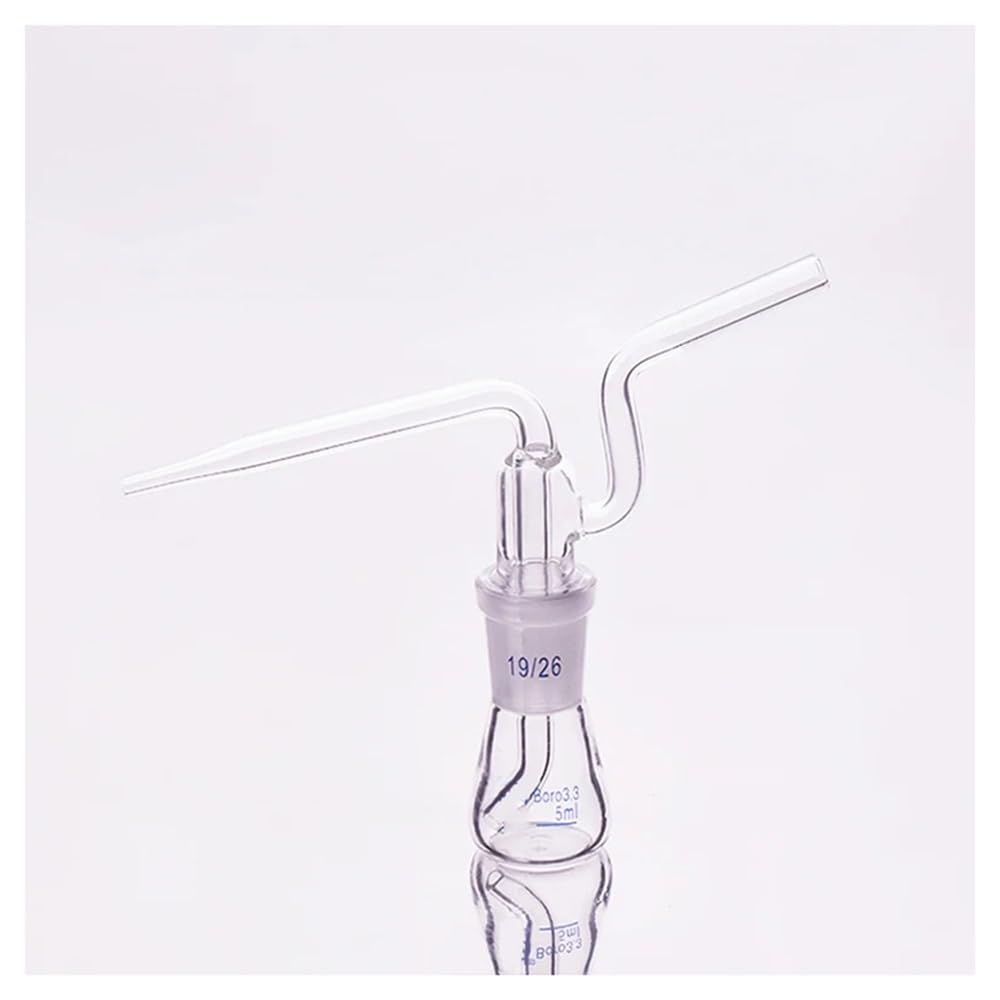 Flacon triangulaire de laboratoire 5 ml à col rodé de haute précision