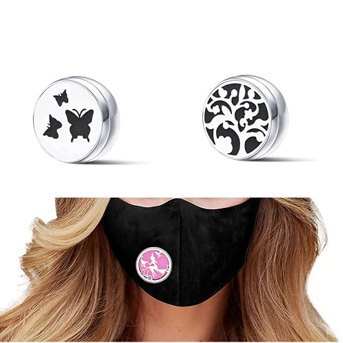 Difusores de aceite esenciales magnéticos para mascarilla
