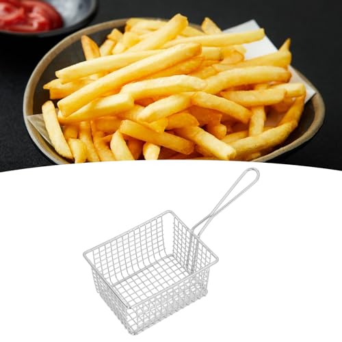 Cesta para Freidora Multifuncional de Acero Inoxidable con Mango Largo para Cocina, Restaurante, Hogar y Uso Comercial (L 122x91cm / 48x36in) miniatura 5