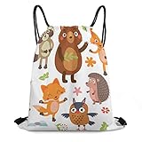 Tamaño grande: nuestra mochila con cordón mide 42 x 35 cm, lo que es lo suficientemente grande para llevar una variedad de artículos como ropa de gimnasio y zapatos, equipo de natación, toalla deportiva, pelota de fútbol, suministros diarios. También es una fabulosa idea de regalo de Navidad y Acción de Gracias para hombres, mujeres y niños.