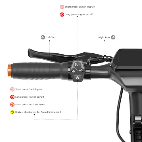 Adult Electric Scooter, 35MPH Fast E-Scooter with 45Miles