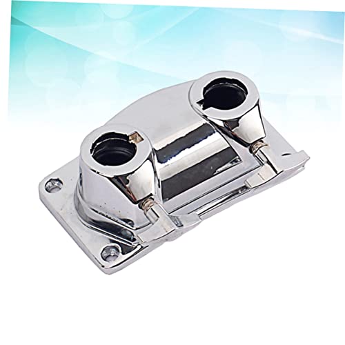 Abrazadera para soporte de tom, accesorio para batería, metal plateado, modelo K45101K07OX, marca BIUDECO miniatura 7