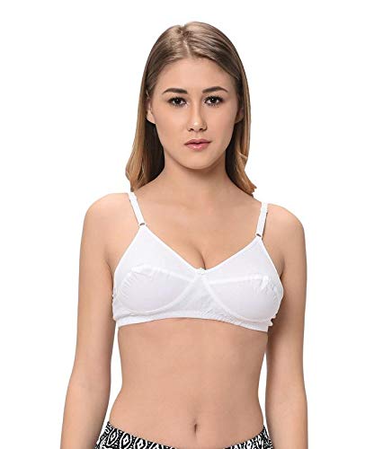 FEMULA Women's/Girl's Cotton Summer Wear Full Coverage Non Padded Wirefree Regular Bra