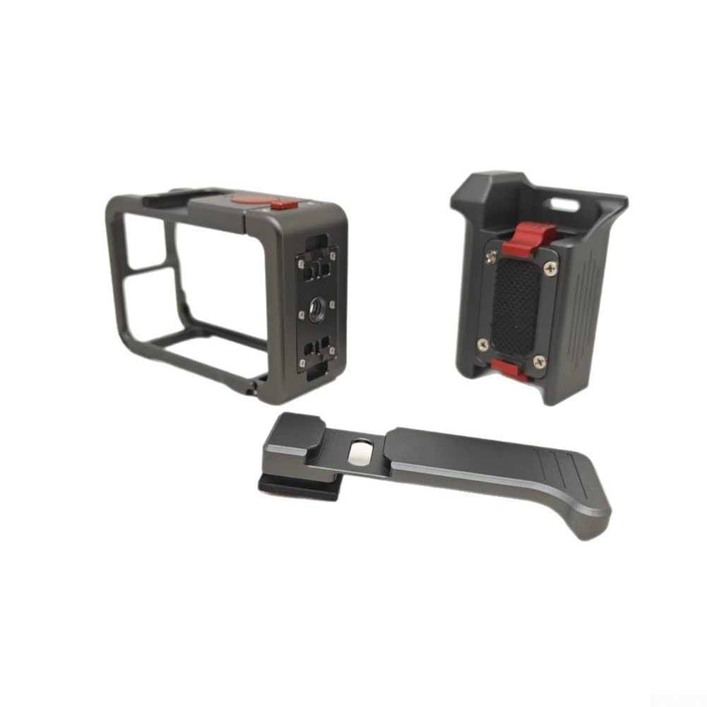 Compact Street Photography Grip 11 cm per DJI Action 6 (set da