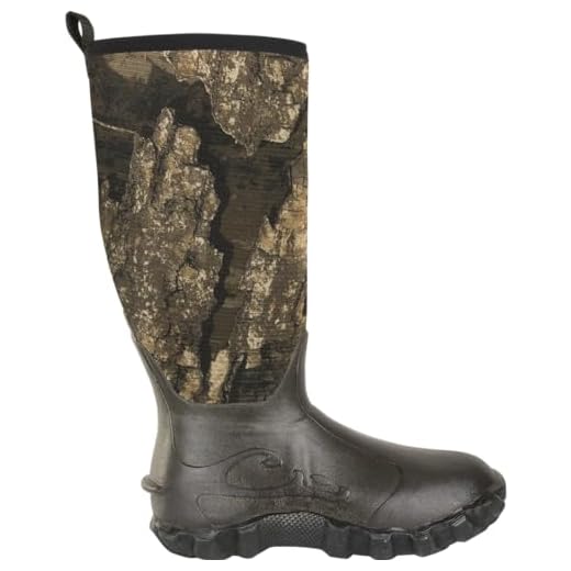 Drake Waterfowl Men's Knee High Mudder 2.0 Rubber Boots Fishing-Wader, Realtree Timber, 11