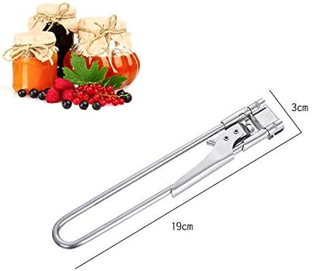 Manual Can Openers Jar Can Opener,Adjustable Can Opener for Arthritis Stainless Steel Kitchen Gadget Bottle Opener