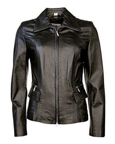Preisvergleich Produktbild JCC Damen Lederjacke Triesta Black 52