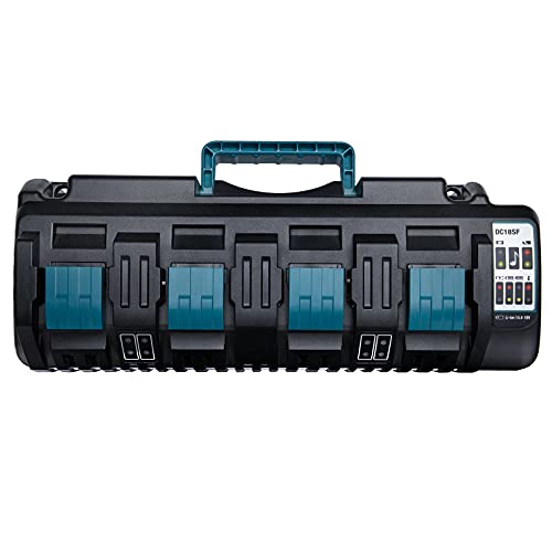 Cargador rápido de baterías 18V para evitar esperas en tu taller