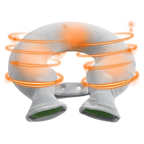 Bolsa de agua caliente para el cuello, envoltura térmica antigoteo para compresas calientes – Bolsa térmica de agua para hombro, para invierno, casa, oficina, viaje, vacaciones, apartamento