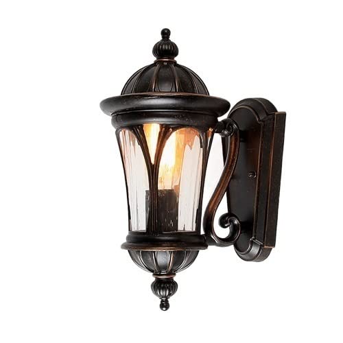 Lampe murale extérieure pour sécuriser les escaliers et entrées sombres