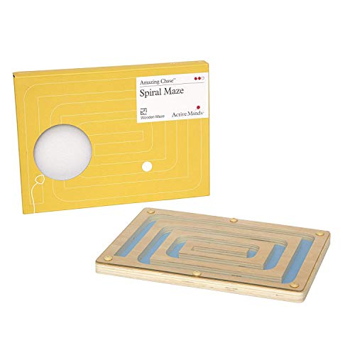 Spiral Maze Marble Game by Active Minds | Specialist Alzheimer's/Dementia Games & Resources for Improving Skills & Coordination