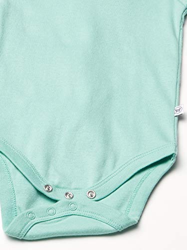 Image of HonestBaby Baby 10-Pack Organic Cotton Short Sleeve Bodysuits