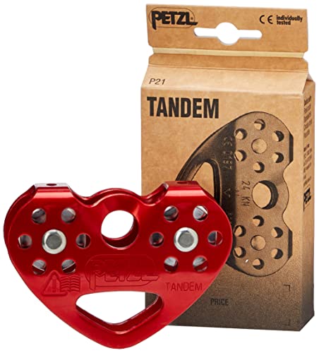  Petzl - Poulie Tandem Rouge Taille unique