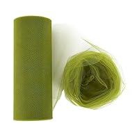 SHINEOFI Di Tulle Per Gonne Da 6 Pollici Di Larghezza E 25 Iarde Tessuto in Tulle A Rete Per Decorazioni Nuziali Artigianato Natalizio E Accessori Per Feste