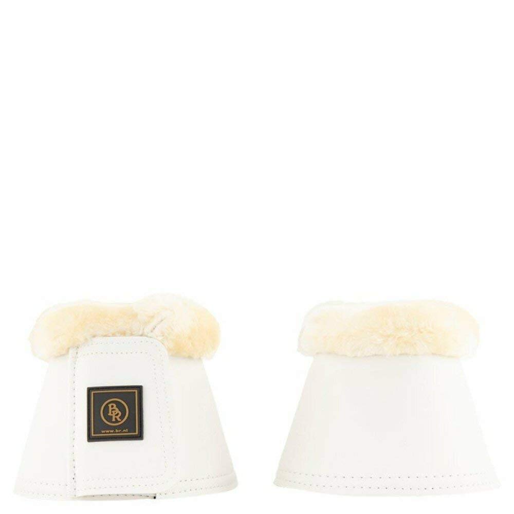 Cloches de sabot en fourrure synthétique BR Majestic blanches haute protection