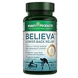 Believa™ Lower Back Relief by Purity Products - Clinically Studied Curcumin C3 Complex, White...