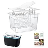 HOMENOTE 12-Quart Sous Vide Container Kit (Anova Compatible)
