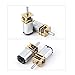 Ruimou DC 6V 100RPM Speed Reduction Motor N20 3mm Shaft Mini Metal Gearwheel Gear Motor with Full Metal Gearbox Micro Electric Motor for DIY Engine Toys(2 Pieces)