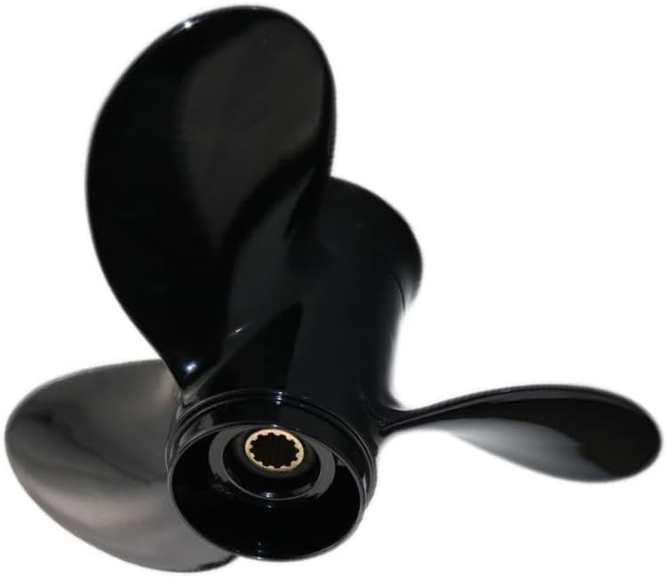 Propeller 8.5X7.5 for Tohatsu and Mercury Outboard Engine 8HP 9.8HP 9.9HP MFS8/9.8 12 Tooth Splines 3B2B64515-1