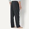 Amazon Essentials Herren Atmungsaktive Flanell-Pyjamahose (Erhältlich In Groß Und Schwer), Grau Schwarz Buffalokaros, S #4