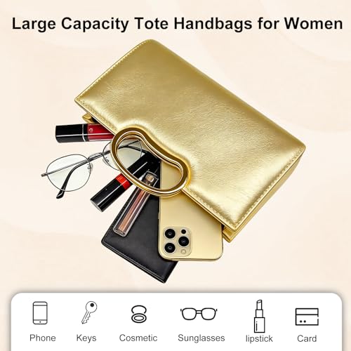 Image of Gets Clutch Purses for Women PU Leather Evening Handbag for Formal Wedding Party Clutches Small Crossbody Bag with Chain