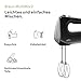 Braun Household MultiMix 2 HM2110BK Handmixer - Handrührgerät mit 4 Geschwindigkeitsstufen plus Turbo, FastMix Technologie, EasyClick, inkl. Schneebesen und Knethaken, Einhandbedienung, 500W, Schwarz