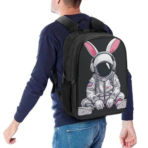 Mochila escolar para niños Bunny de dibujos animados en 3D para primaria y secundaria 5