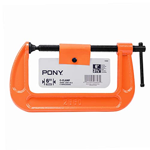 Pony Jorgensen 2660 6-Inch C-Clamp, Orange by PONY - Image 7