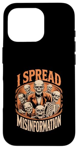 I Spread Misinformation�ʔ������B���e�[�W�z���[�i�� �X�}�z�P�[�X iPhone 16 Pro �p